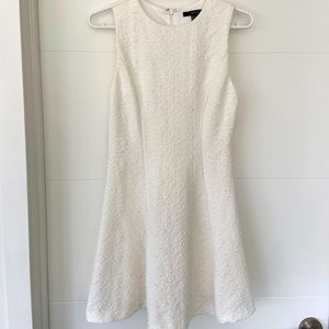 White high neck Forever 21 dress.